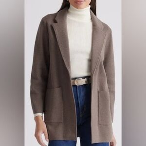 Quince Organic Cotton Knit Blazer